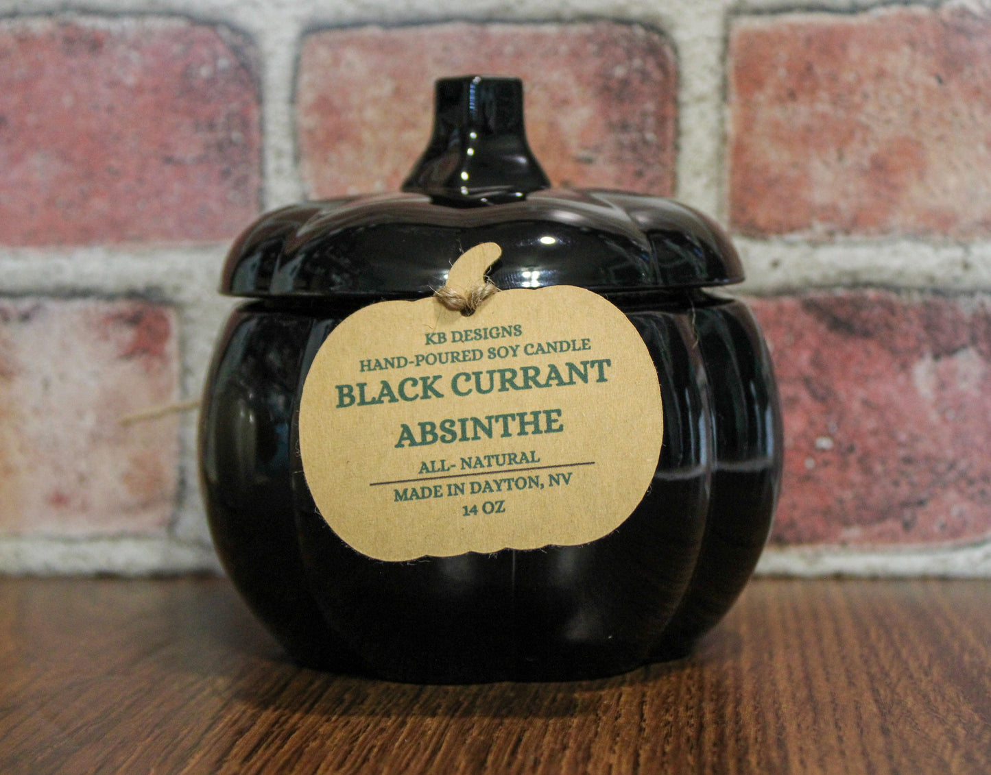 Pumpkin jar candles